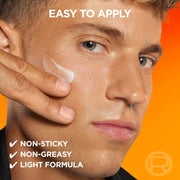 L'Oréal Men Expert moisturiser application gel texture face routine