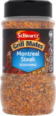 Schwartz Grill Mates Montreal Steak Seasoning seasoning tub 370g