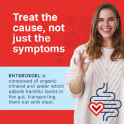 ENTEROSGEL Traveller’s Diarrhoea & IBS Relief On-The-Go – 10 Sachets