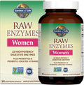 Garden of Life RAW Enzymes for Women, 22 Enzymes with Probiotics, 90 Veg Caps