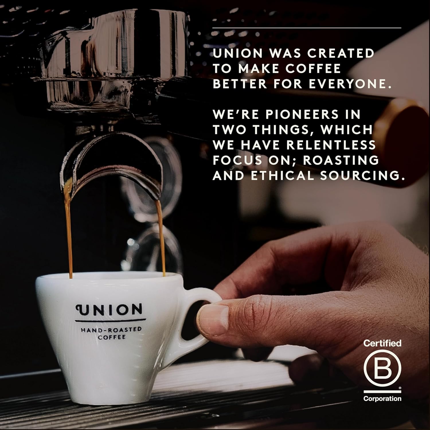 Union Decaf Blend Ground Coffee for Cafetiere - 200g