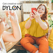 Dylon All-in-1 Washing Machine Fabric Dye Pod Sunflower Yellow 350g used for clothing and home textiles