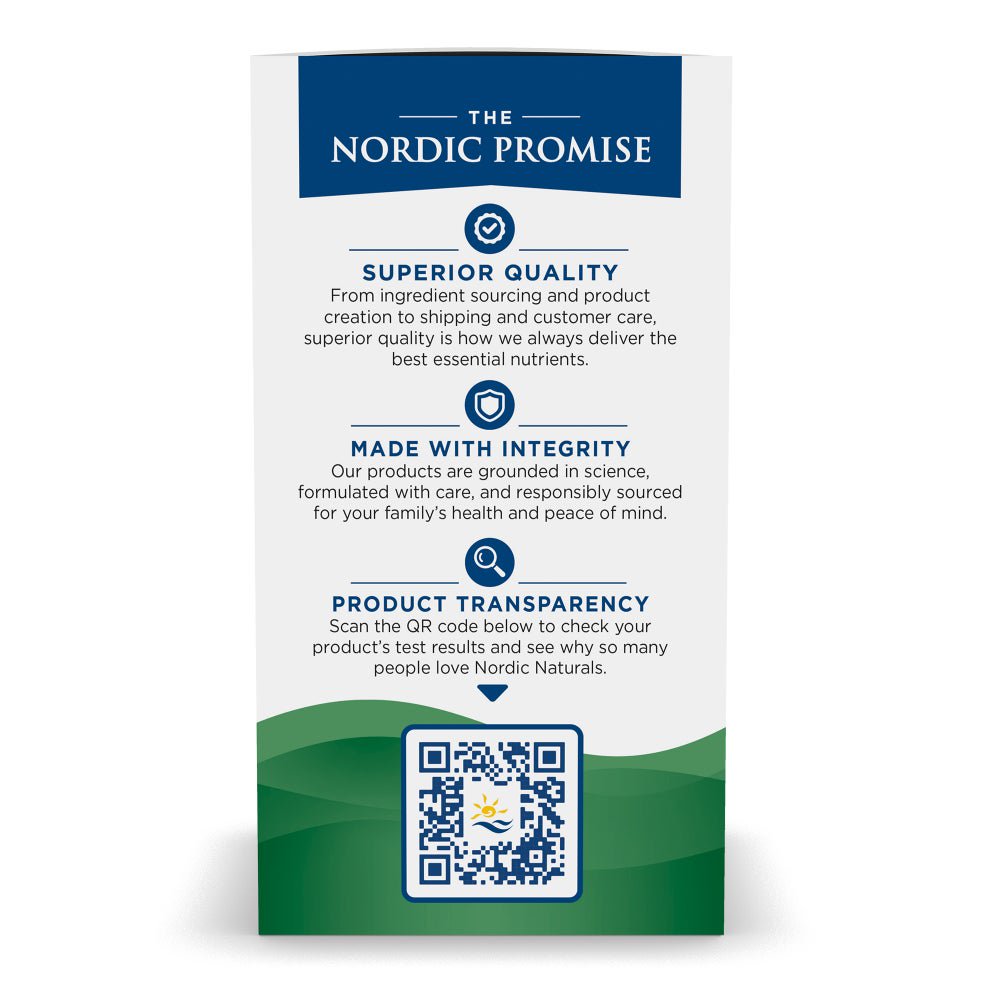 Nordic Naturals Blood Sugar Support Omega Blend 60 Soft Gels Pack of 2