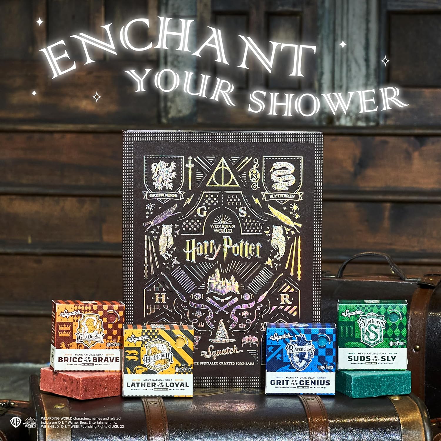 Dr. Squatch x Harry Potter Slytherin Suds of the Sly Bar Soap - 141g