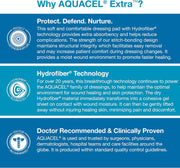 Aquacel Foam Adhesive Square Dressing Pad, 8cm x 8cm - 10 Count