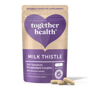 Together Health Milk Thistle 80% Silymarin Extract 60 capsules pouch