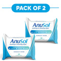 Anusol Salviette Lenitive Detergenti con Amamelide e Aloe - 30 salviette