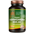 The Good Guru Organic Ashwagandha KSM-66 - 5% Withanolides - 90 Capsules