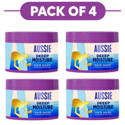 Aussie Deeep Moisture Hair Mask Vegan 300ml Pack of 4