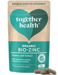Together Health Zinco Biologico da Foglia di Guava - 15 mg - 30 Capsule Vegane