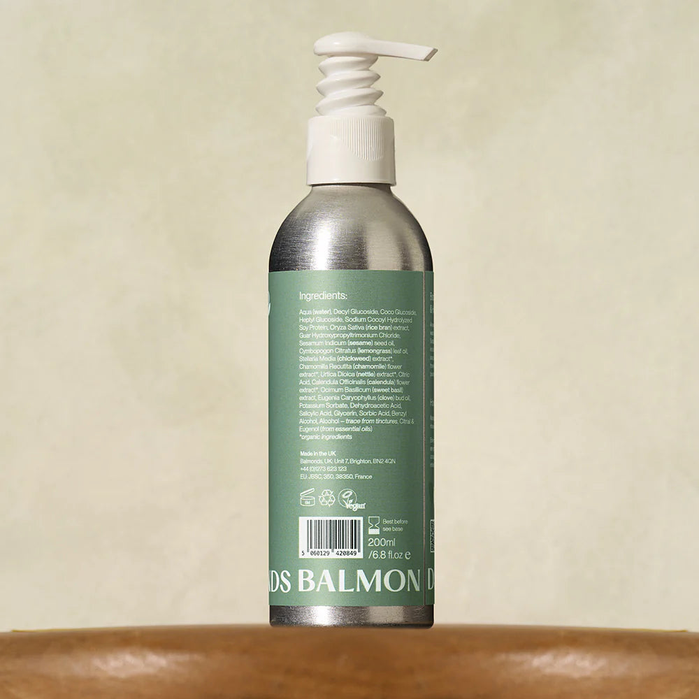 Barcode image: Balmonds Body Hand and Hair Wash 200ml barcode packaging image