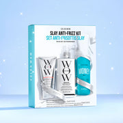 Color Wow Slay Anti-Frizz Kit - Shampoo, Leave-In & Treatment Spray Set