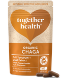 Together Health Chaga Biologico Estratto Doppio 900 mg - 60 Capsule Vegane