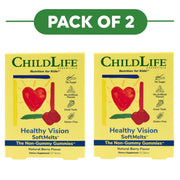 ChildLife Essentials Healthy Vision SoftMelts Berry 27 Tablets Pack of 2
