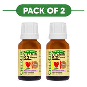 ChildLife Essentials Organic Vitamin K2 Drops Berry 7.5ml Pack of 2