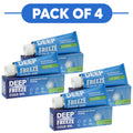 Deep Freeze Gel Rinfrescante per Muscoli e Articolazioni - 100g ad Assorbimento Rapido
