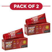 Deep Heat Max Strength Heat Rub Cream 35g Pack of 2