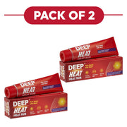 Deep Heat Pain Relief Heat Rub 67g Pack of 2