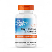 Doctor's Best High Potency Bromelain – 3000 GDU, 90 Veggie Capsules