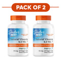 Doctor's Best Vitamina K2 naturale MK-7 – 45mcg, 60 - 180 capsule vegetali