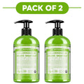 Dr. Bronner's Lemongrass Lime 4-in-1 Organic Sugar Soap 355ml Pack of 2