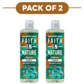 Faith In Nature Coconut Hydrating Shampoo 400ml Pack of 2