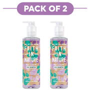 Faith In Nature Deep Cleansing Dirty Dogs Lavender Shampoo 400ml Pack of 2