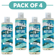 Faith In Nature Fragrance Free Sensitive Shampoo 400ml Pack of 4