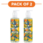 Faith In Nature Grapefruit & Orange Energising Hand Wash 400ml Pack of 2