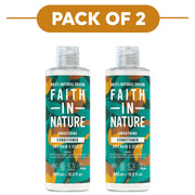 Faith In Nature Jojoba Smoothing Conditioner 400ml Pack of 2