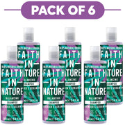 Faith In Nature Lavender & Geranium Balancing Shampoo 100ml Pack of 6