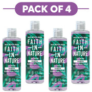 Faith In Nature Lavender & Geranium Balancing Shampoo 400ml Pack of 4