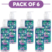 Faith In Nature Lavender & Geranium Relaxing Hand Wash 400ml Pack of 6