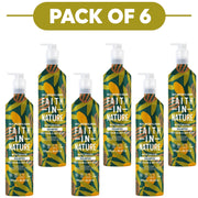 Faith In Nature Shea & Argan Shampoo 500ml Aluminium Bottle Pack of 6