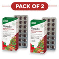 Floradix Iron & Vitamin Tablets 84 Tablets Pack of 2