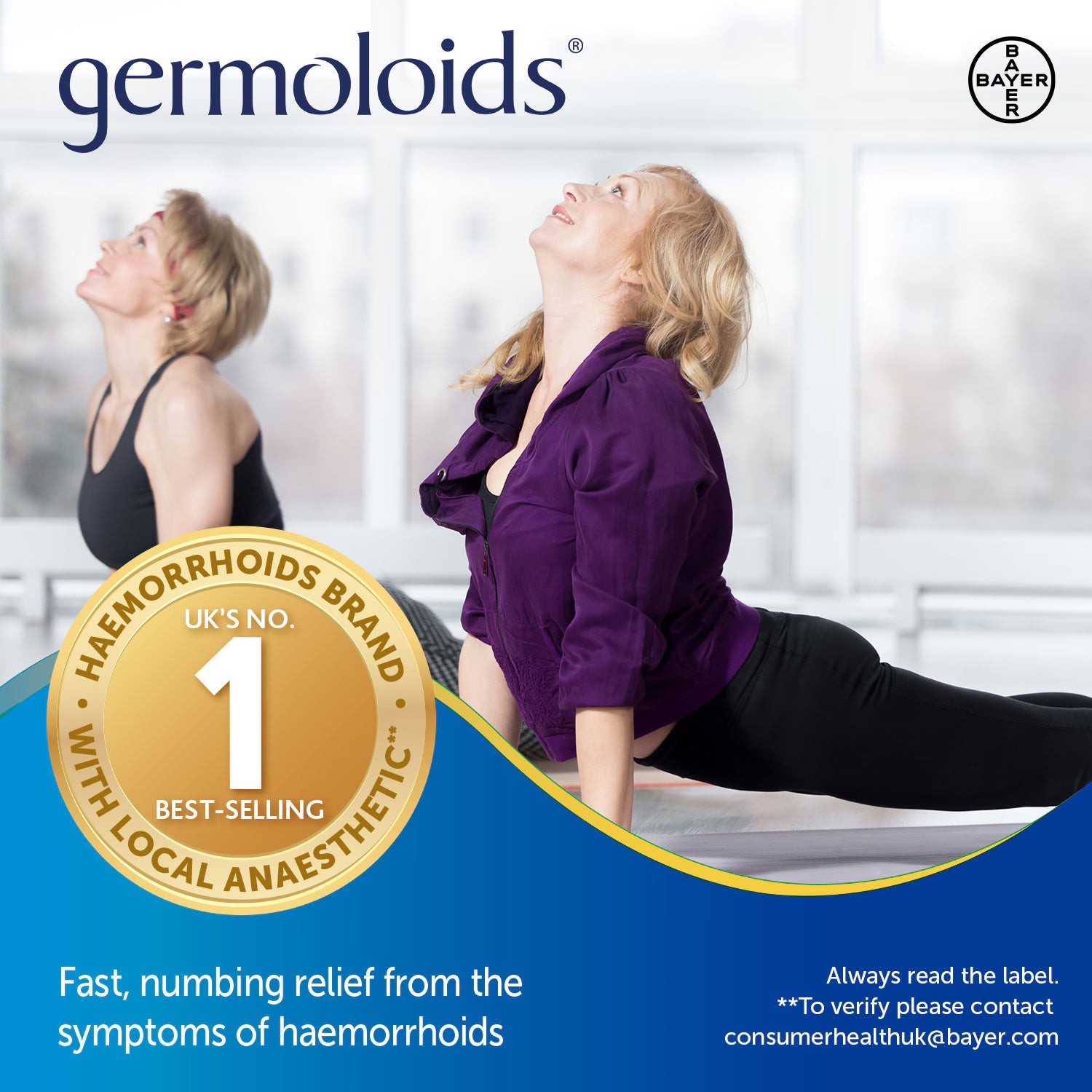 Germoloids Ointment for Piles with Lidocaine 55ml