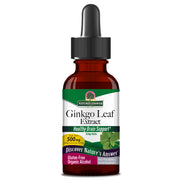 Nature’s Answer Ginkgo Biloba leaf liquid extract 30ml bottle front label