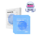 AIMX Hydrate Me – Ultra-Hydrating Bio-Cellulose Face Masks with Hyaluronic Acid & Peptides | 25ml x 5