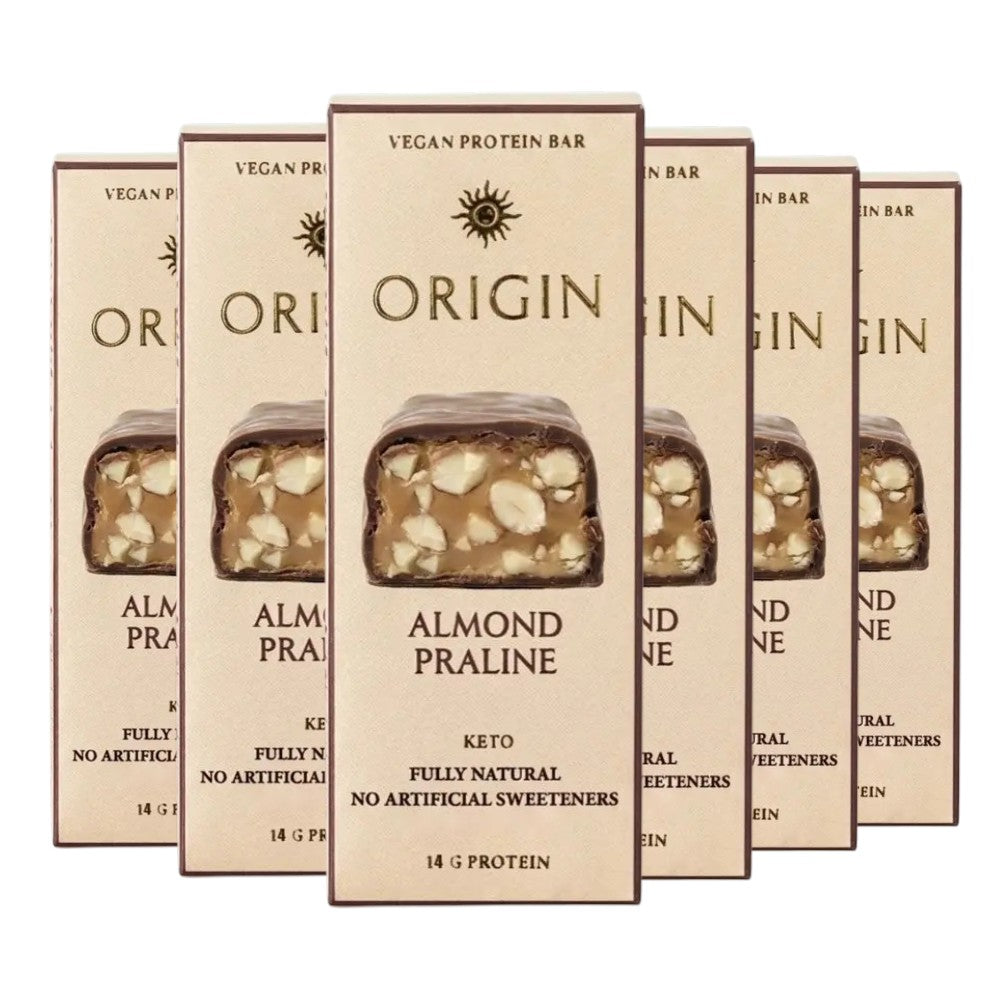 Origin Almond Praline Vegan Protein Bar 45g