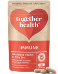 Together Health Complesso per il Supporto Immunitario: Zinco, Vitamina C, D3, Probiotico - 30 Capsule