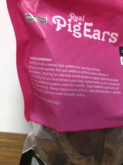 Irish Rover pig ears dog treats ingredient information packaging 12 pack