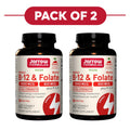 Jarrow Formulas Metil B12 & Metil Folato - 60 Compresse Masticabili