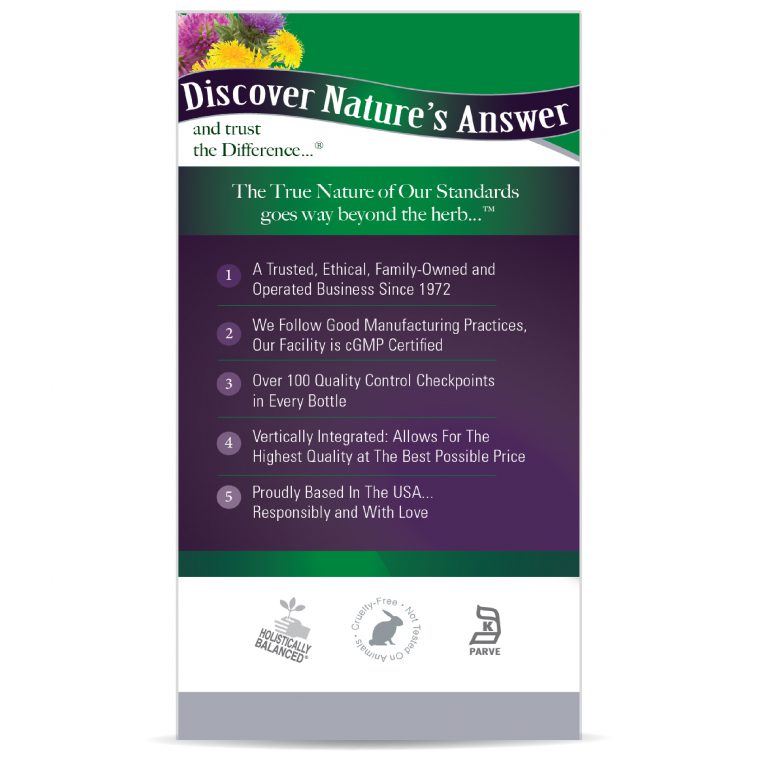 Nature’s Answer Herbal Blend Food Supplement - 90 Capsules