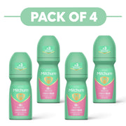 Mitchum Women Powder Fresh Antiperspirant Roll-On 100ml Pack of 4