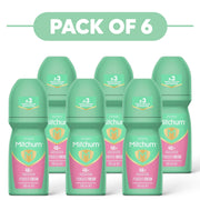 Mitchum Women Powder Fresh Antiperspirant Roll-On 100ml Pack of 6