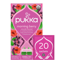 Tè alle Erbe Biologico Pukka, Morning Berry 34g - 20 Bustine