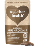 Together Health Complesso di funghi biologici 5 – 60 capsule