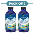 Nordic Naturals Olio di Fegato di Merluzzo Artico - Omega-3 1060mg + Vitamina A Liquido