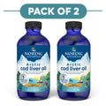 Nordic Naturals Olio di Fegato di Merluzzo Artico - Omega-3 1060mg + Vitamina A Liquido