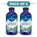 Nordic Naturals Olio di Fegato di Merluzzo Artico - Omega-3 1060mg + Vitamina A Liquido
